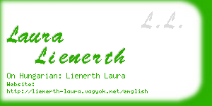 laura lienerth business card